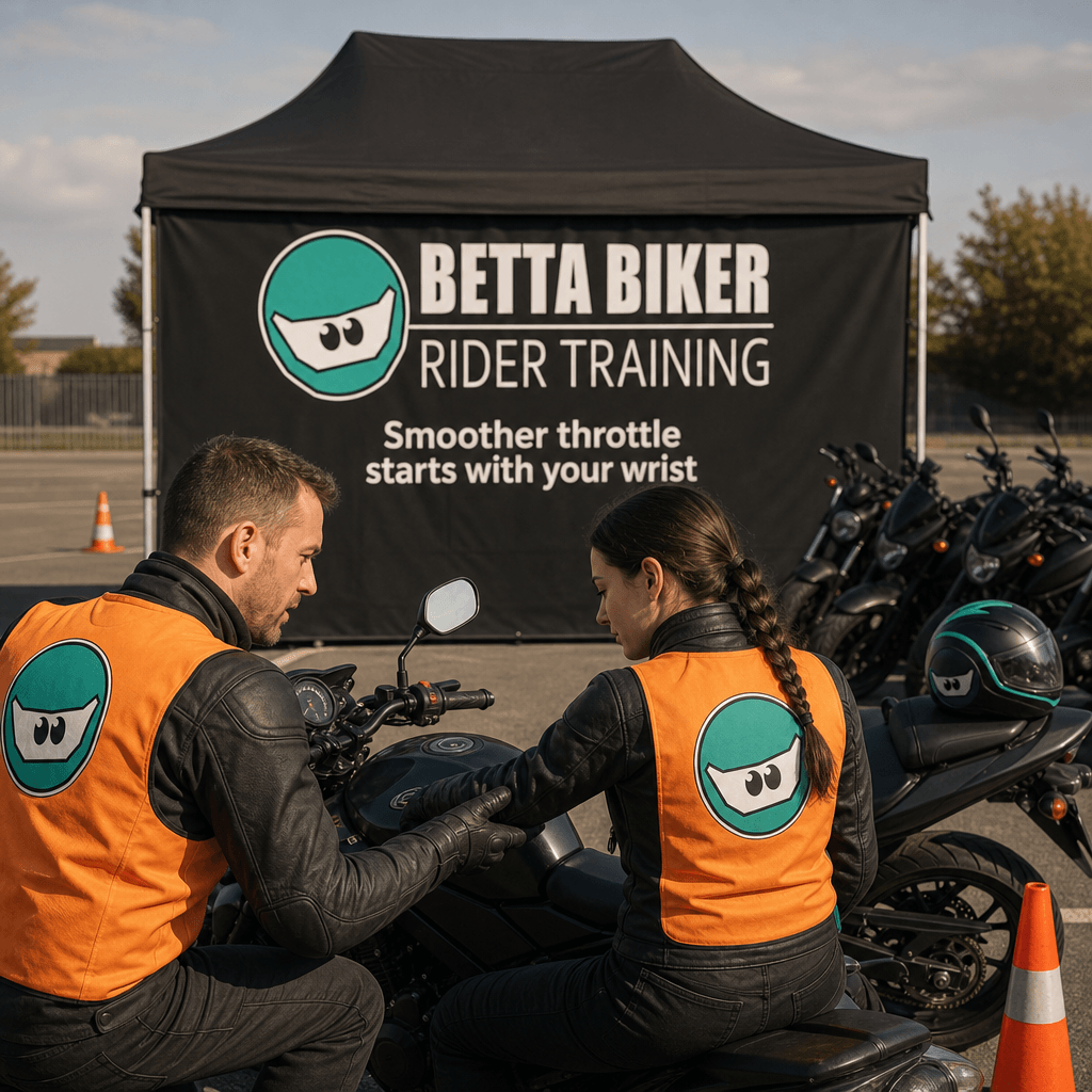Smoother throttle control starts with your wrist